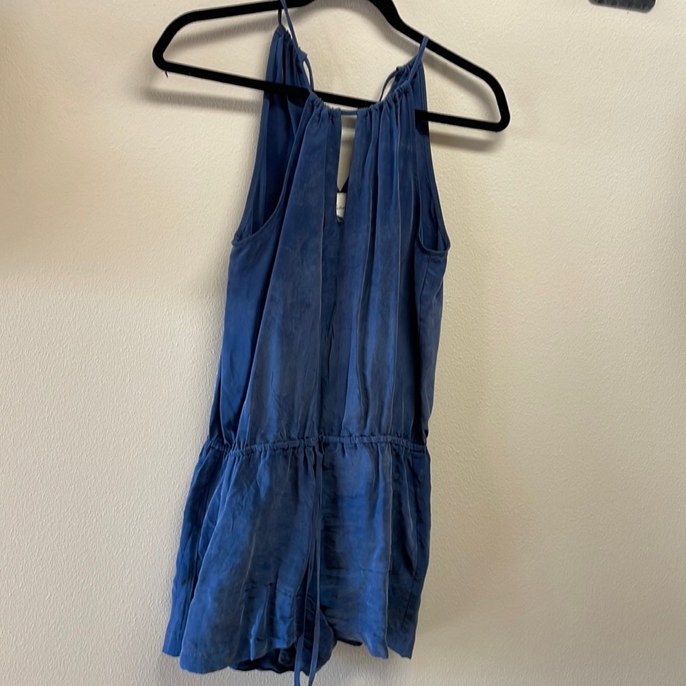 Suede Romper